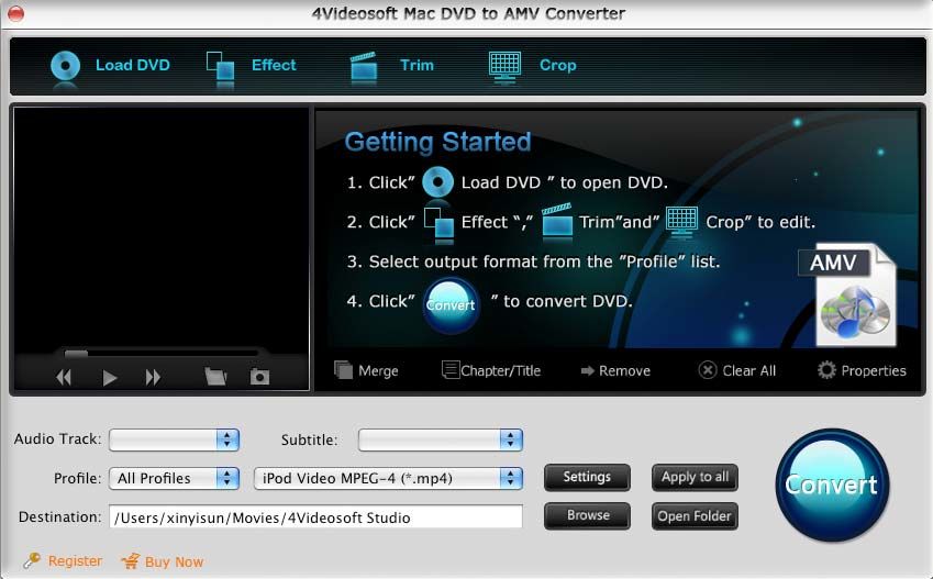amv video converter for mac